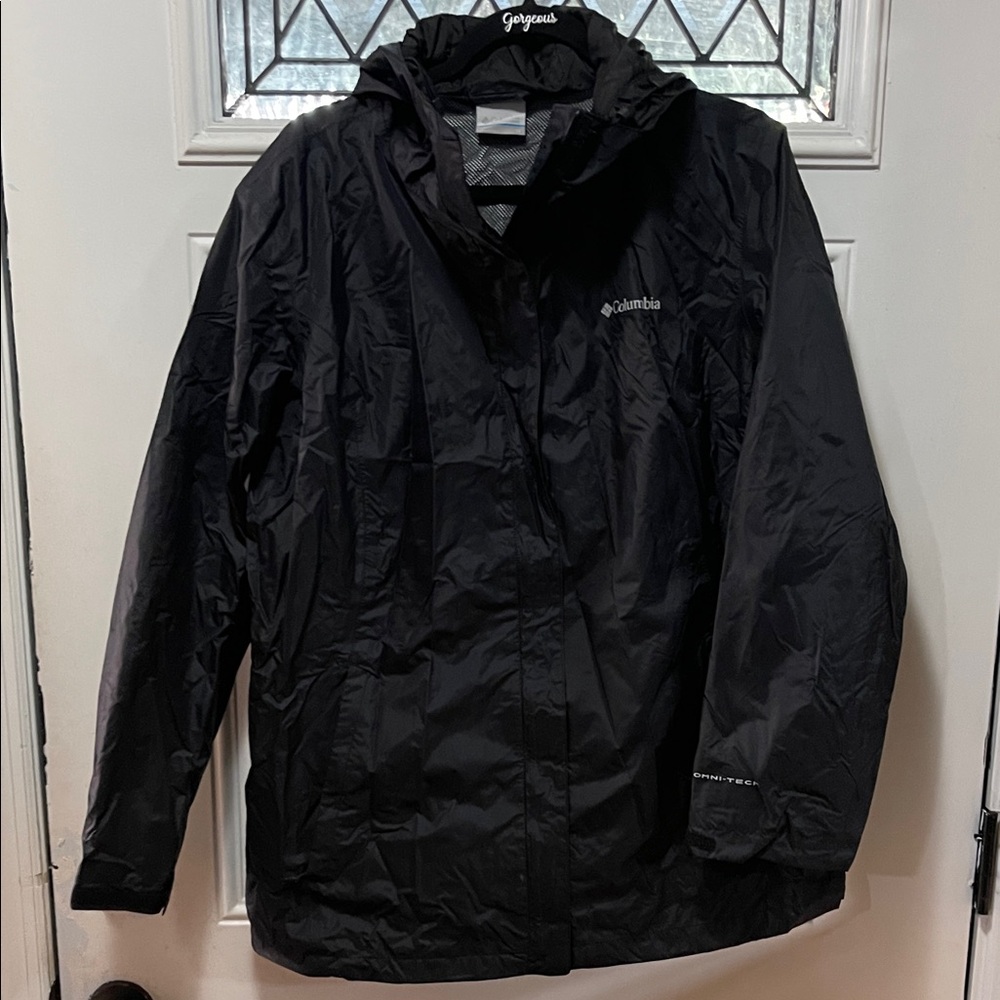 Columbia Men's Dark Raincoat